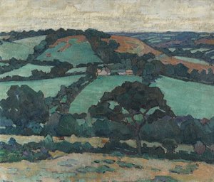 Brimley Hill，Devon，1914-16 作者 罗伯特·波希尔·贝文